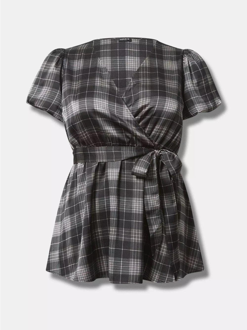 NEW TORRID Babydoll Surplice Blouse